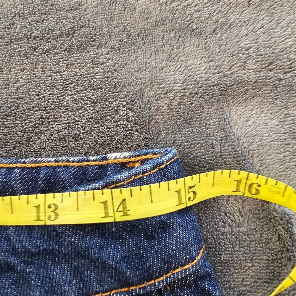 The Drop Women's‎ Luca Dark Wash Ripped Knee High Waist Straight Leg Jeans - Picture 5 of 7